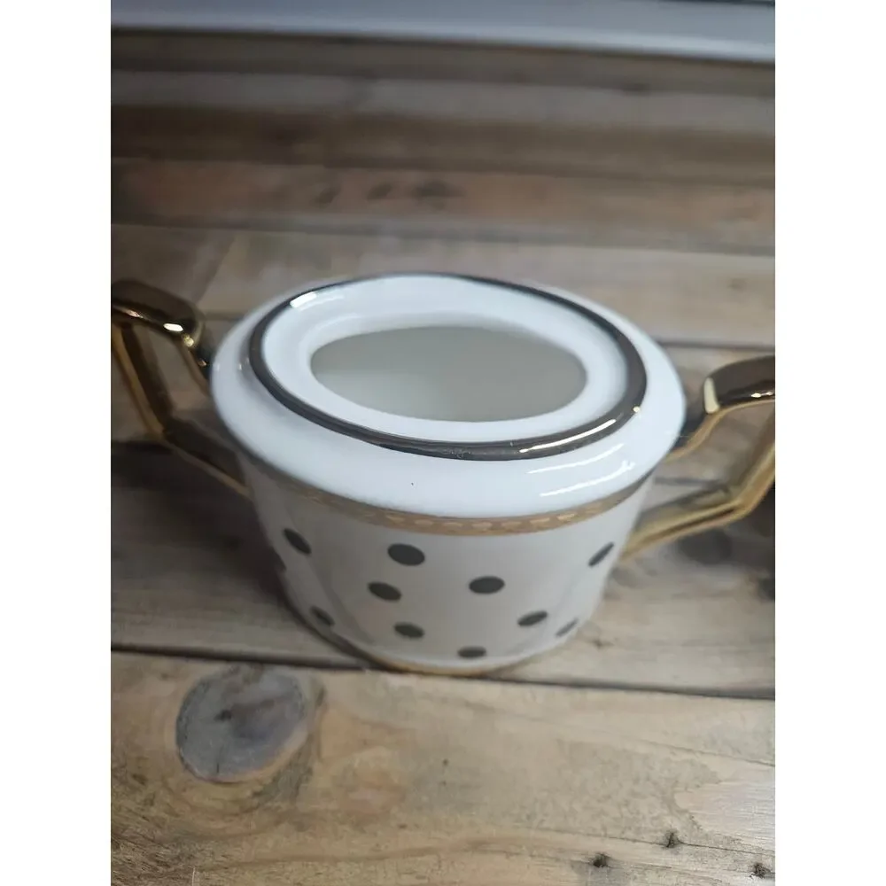 Decorative Black and White Jars Set of 2